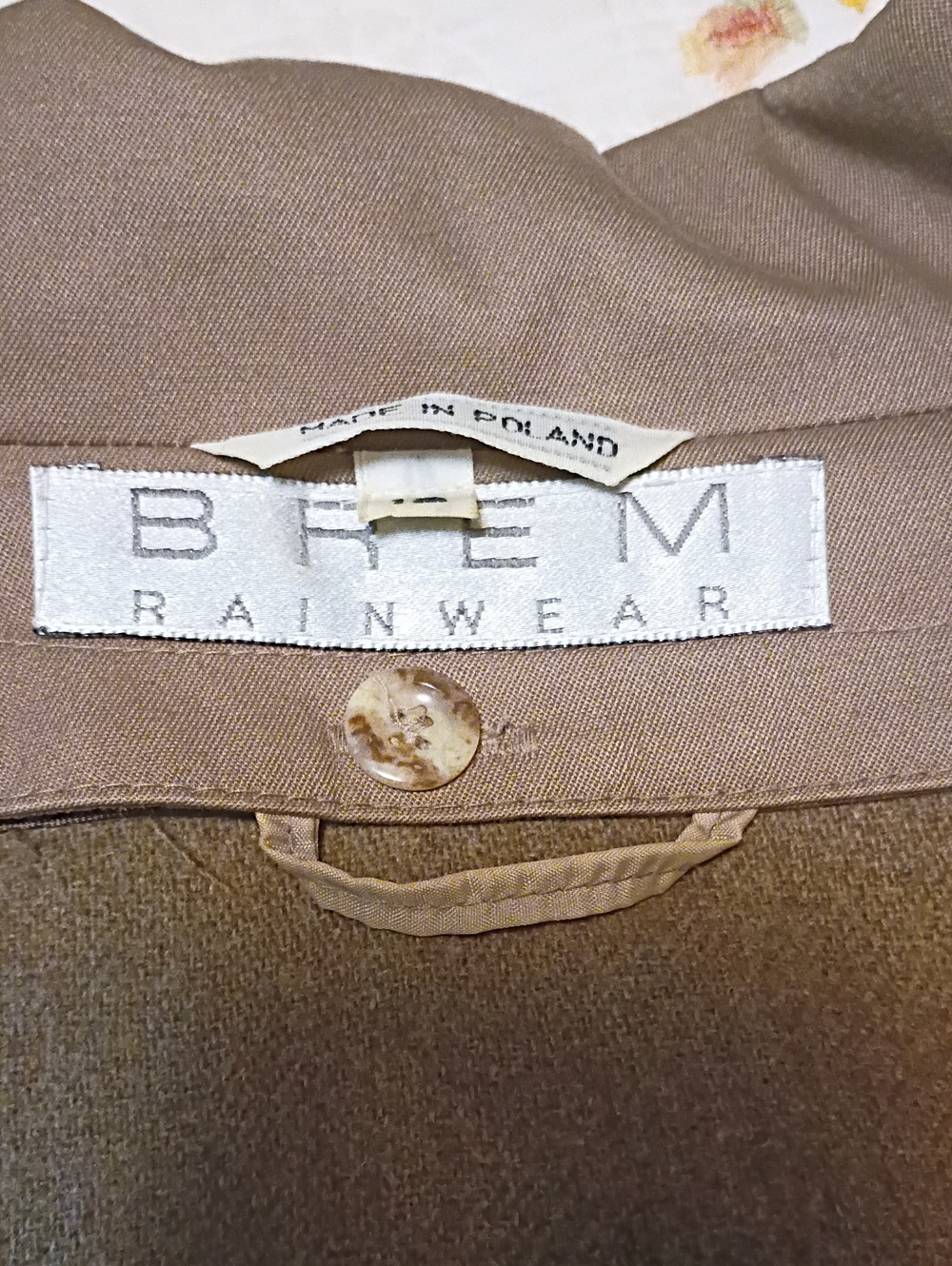 Brem Rainwear Women's Tan Trench Coat